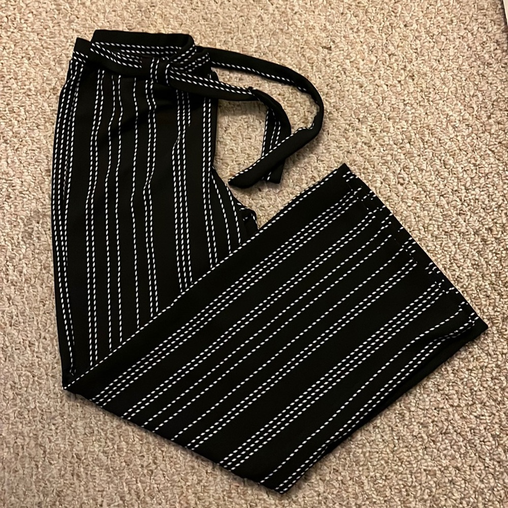 Black & White Dress Pants - Picture 1 of 6